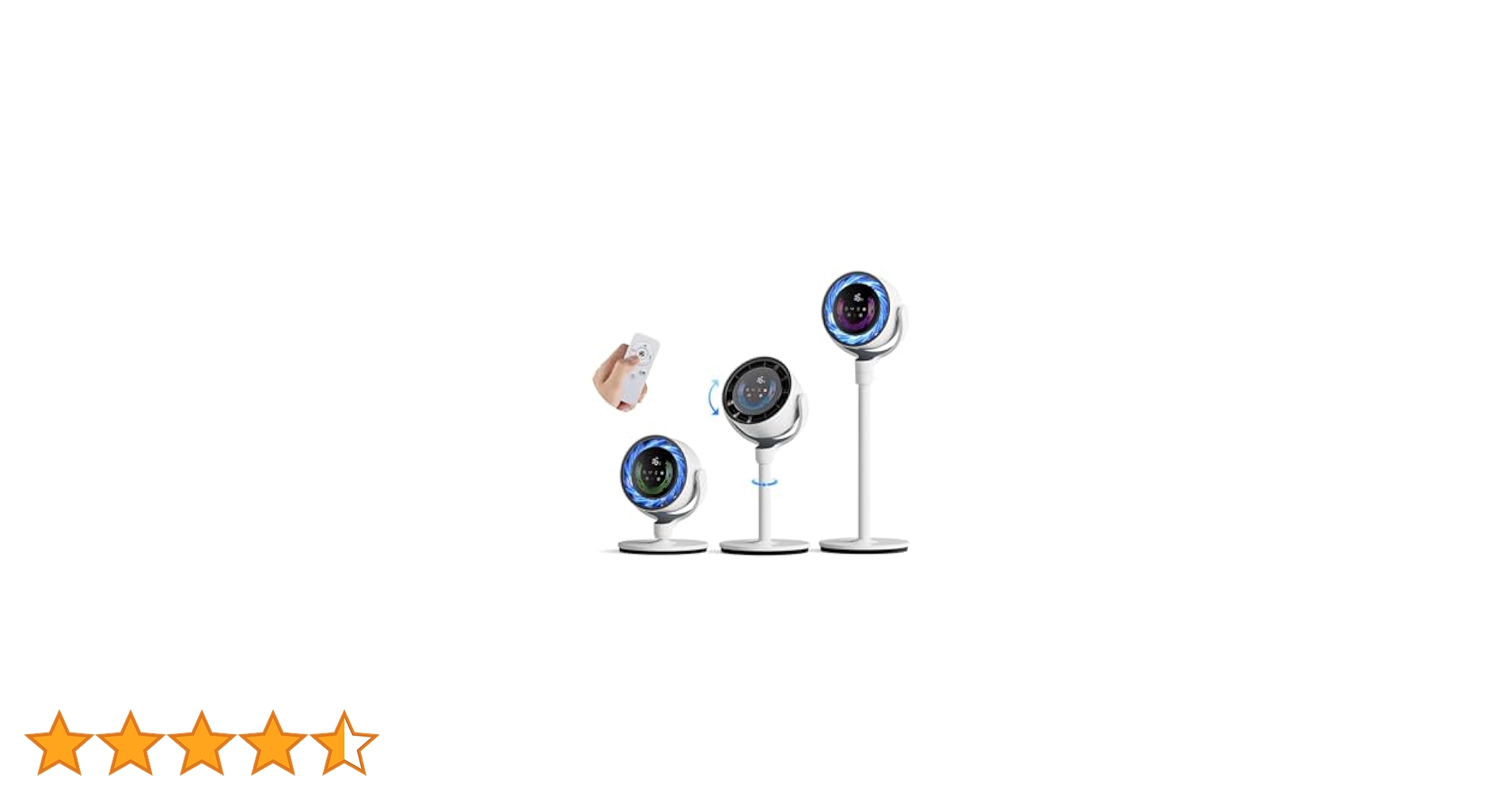 サーキュレーター dcモーター静音 360°上下左右 自動首振り 3D循環送風 Amazon | 【2025新型 ＆ AI自動で快適】サーキュレーター dc